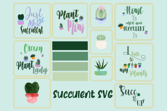 Bring Nature Indoors with the Free Succulent SVG Bundle