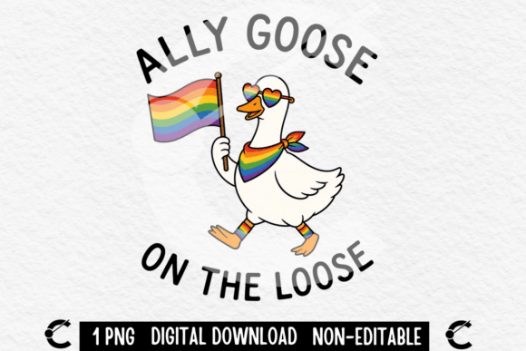 Celebrate Pride with Ally Goose on the Loose