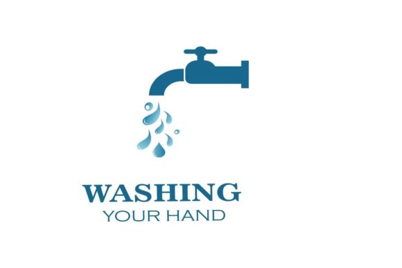 Faucet Logo Icon Illustration Template Design