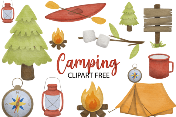 Revive the Spirit of Adventure with Camping Clipart Free